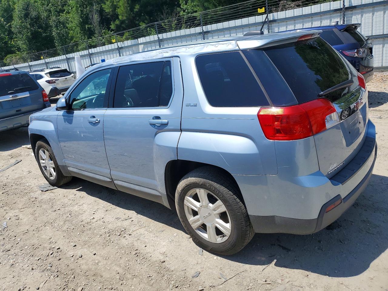 2015 Gmc Terrain Sle Blue vin: 2GKALMEK6F6320005