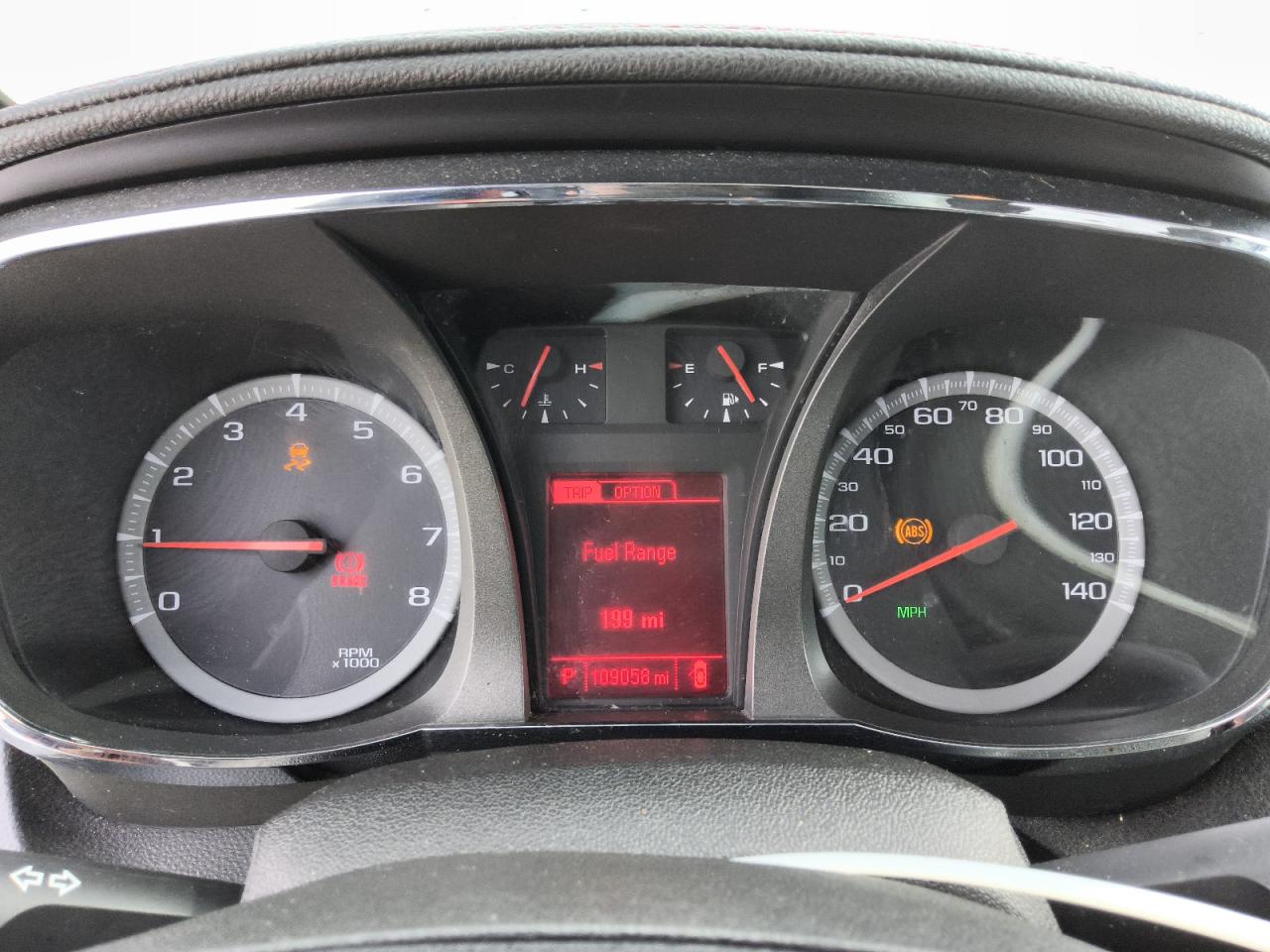 2015 Gmc Terrain Sle Gold vin: 2GKALMEK6F6327360 Damage: Warning Light - Abs, On, Unacceptable