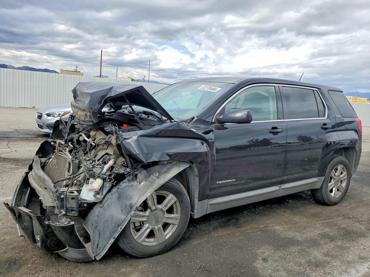 2015 Gmc Terrain Sle Черный vin: 2GKALMEK6F6402493