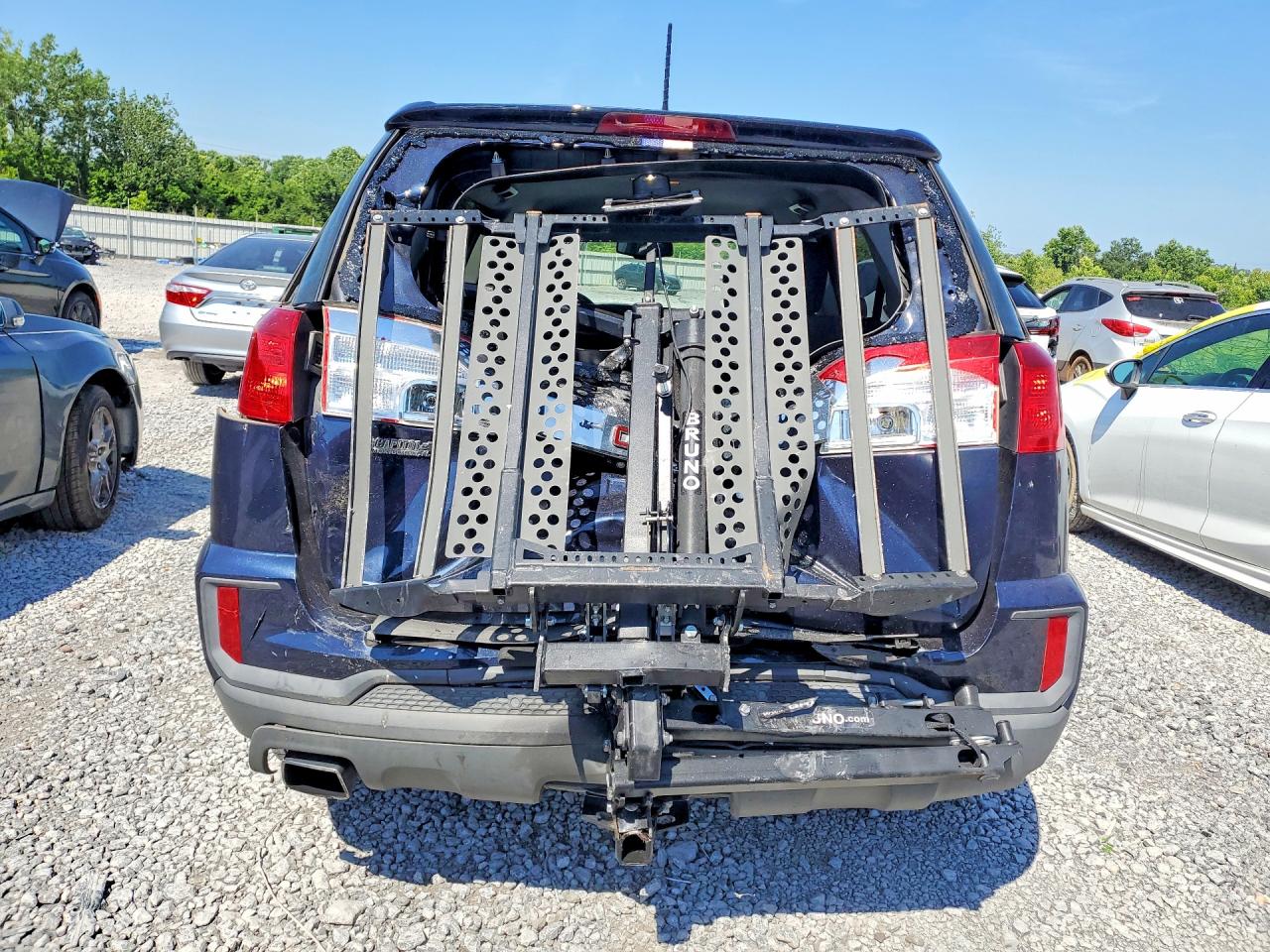 2017 Gmc Terrain Slt Blue vin: 2GKALMEK6H6128103