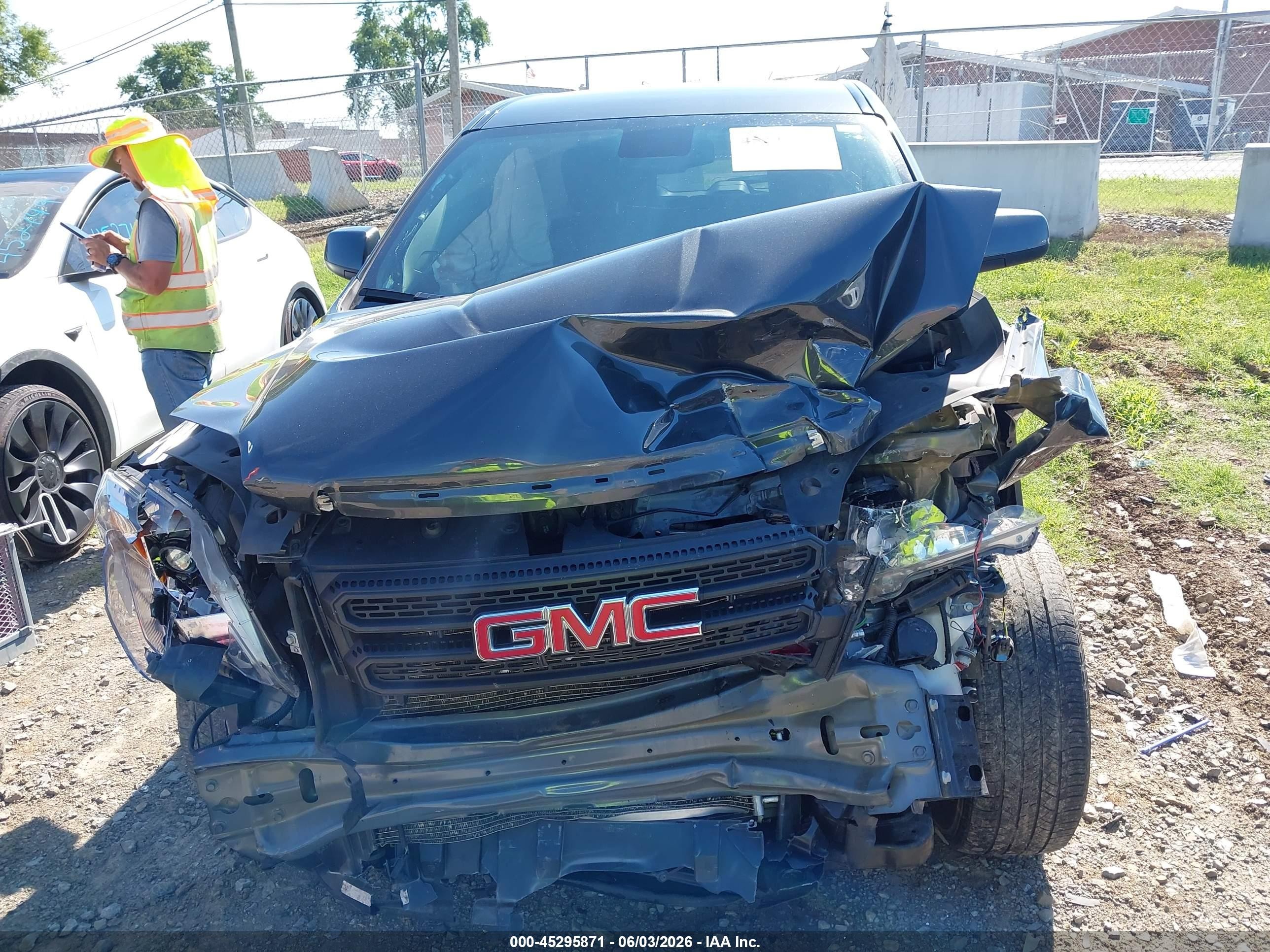 2017 Gmc Terrain Sle-1 Серый vin: 2GKALMEK6H6207044