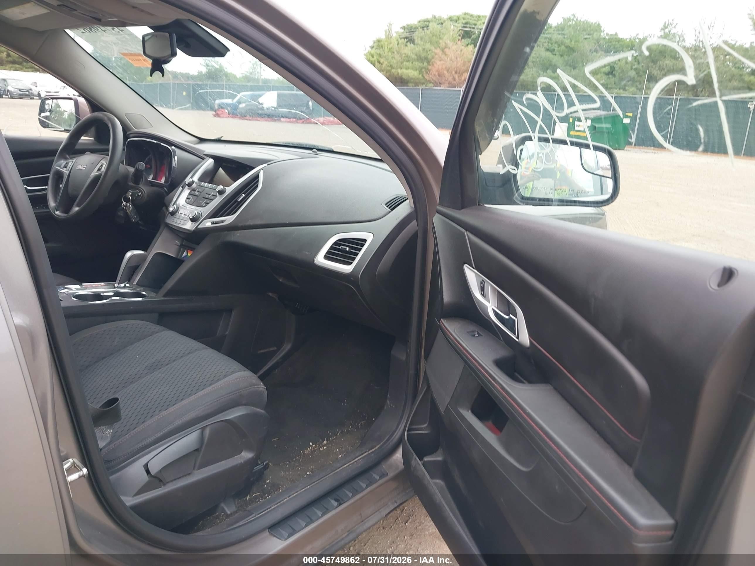 2012 Gmc Terrain Sle-1 Gray vin: 2GKALMEK7C6123629