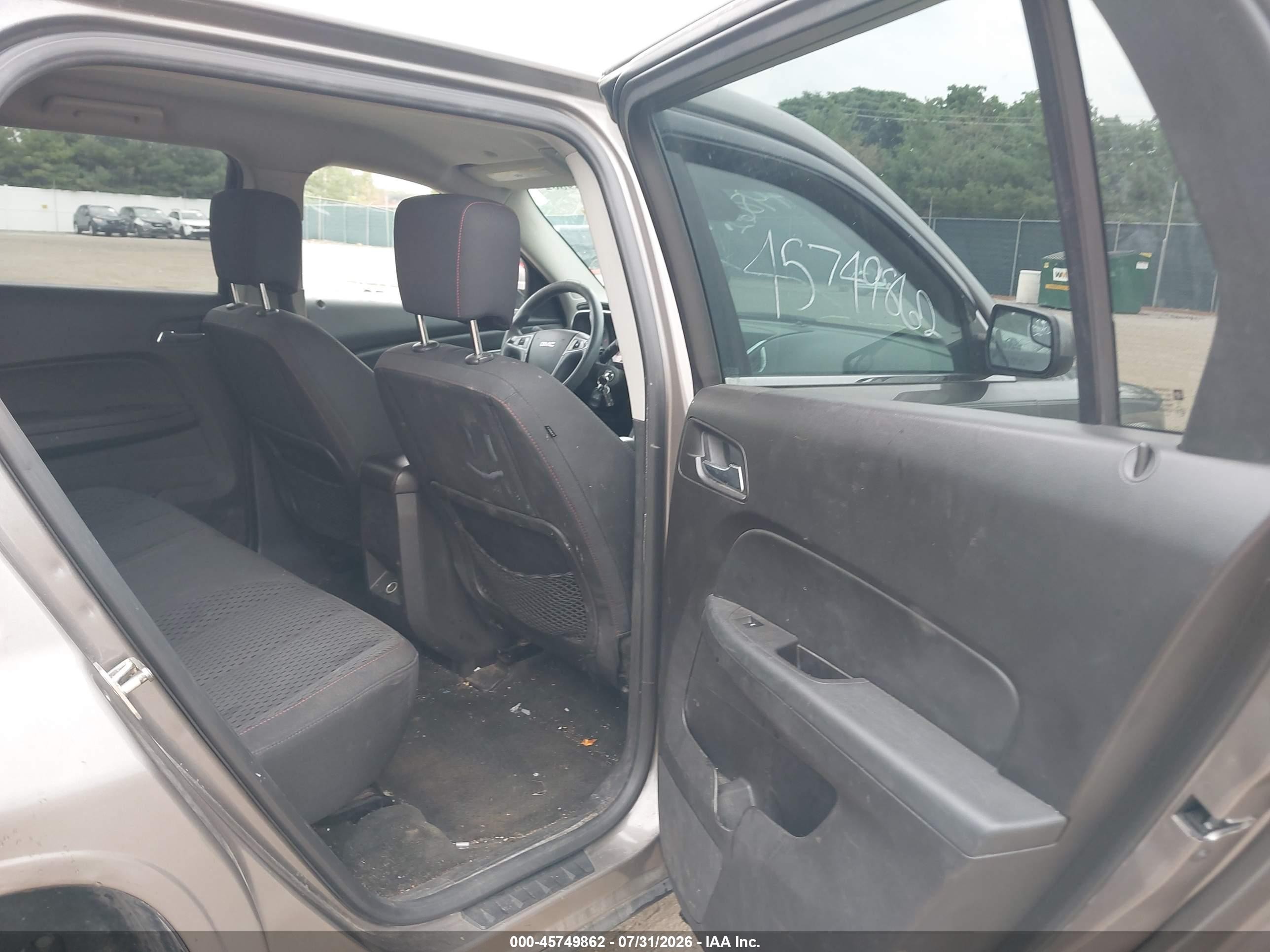 2012 Gmc Terrain Sle-1 Gray vin: 2GKALMEK7C6123629