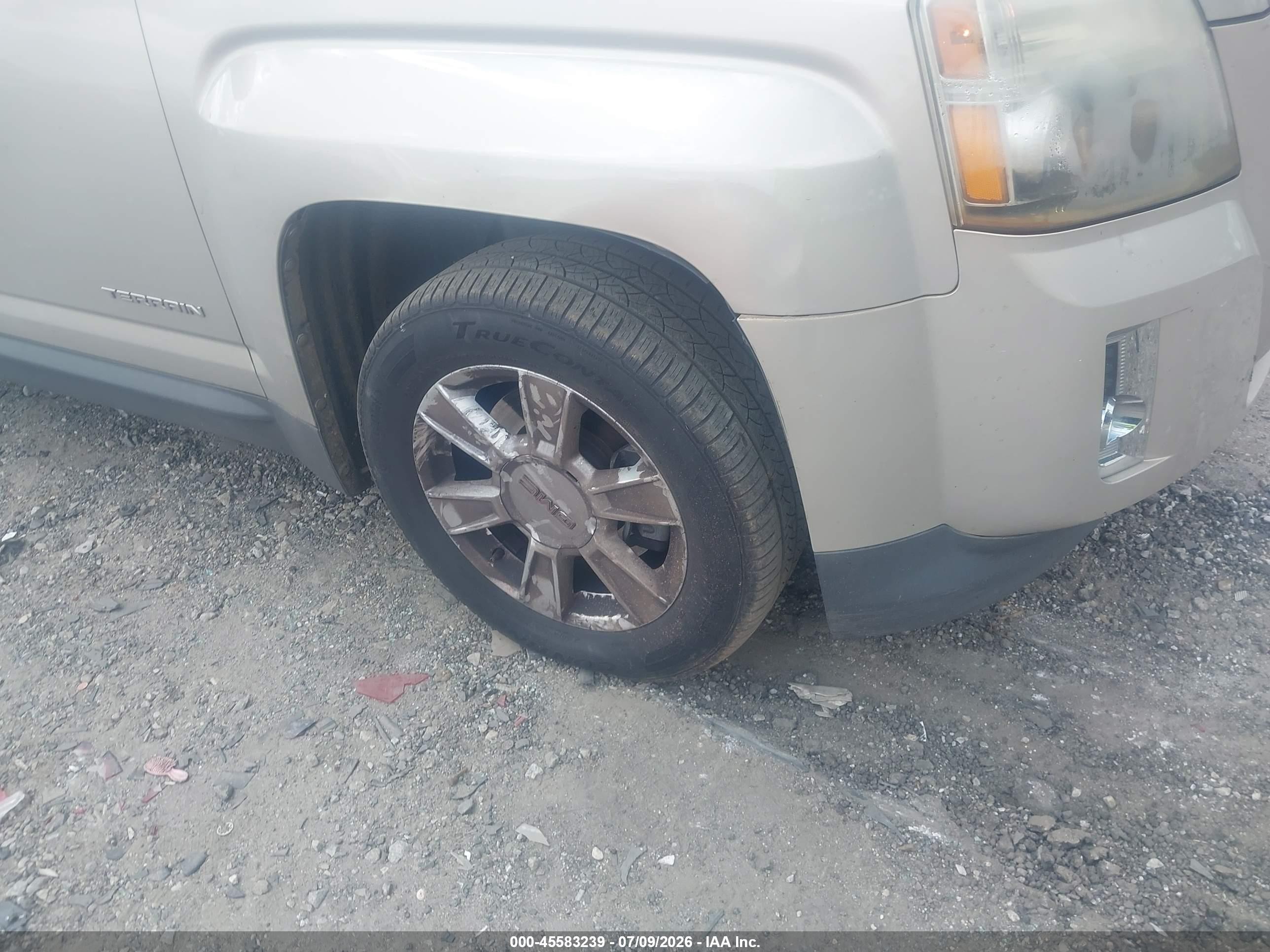 2012 Gmc Terrain Sle-1 Gold vin: 2GKALMEK7C6131228