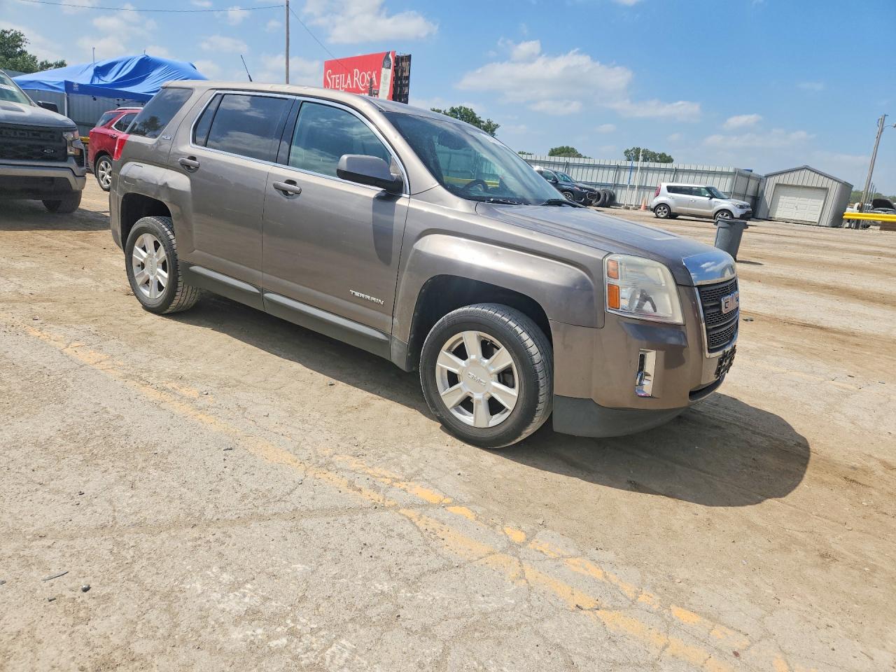 2012 Gmc Terrain Tan vin: 2GKALMEK7C6267990