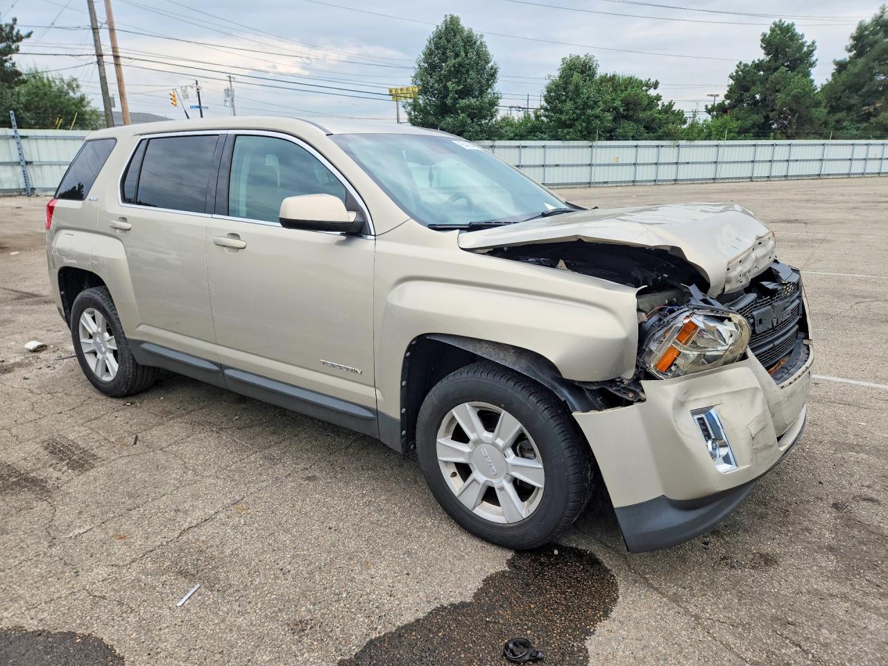 2012 Gmc Terrain Sle Beige vin: 2GKALMEK7C6314404