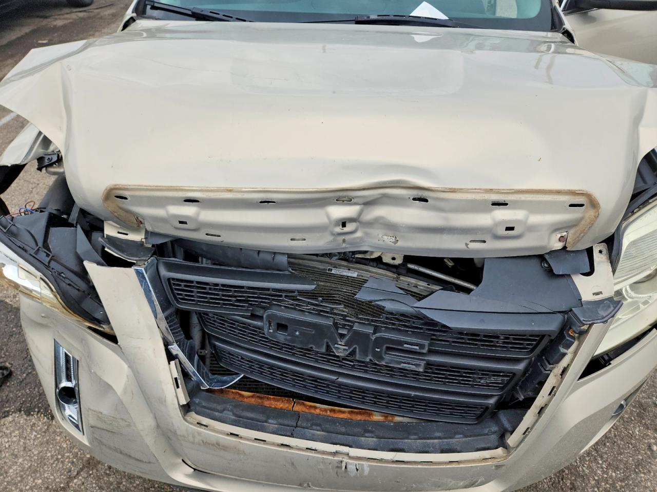 2012 Gmc Terrain Sle Beige vin: 2GKALMEK7C6314404