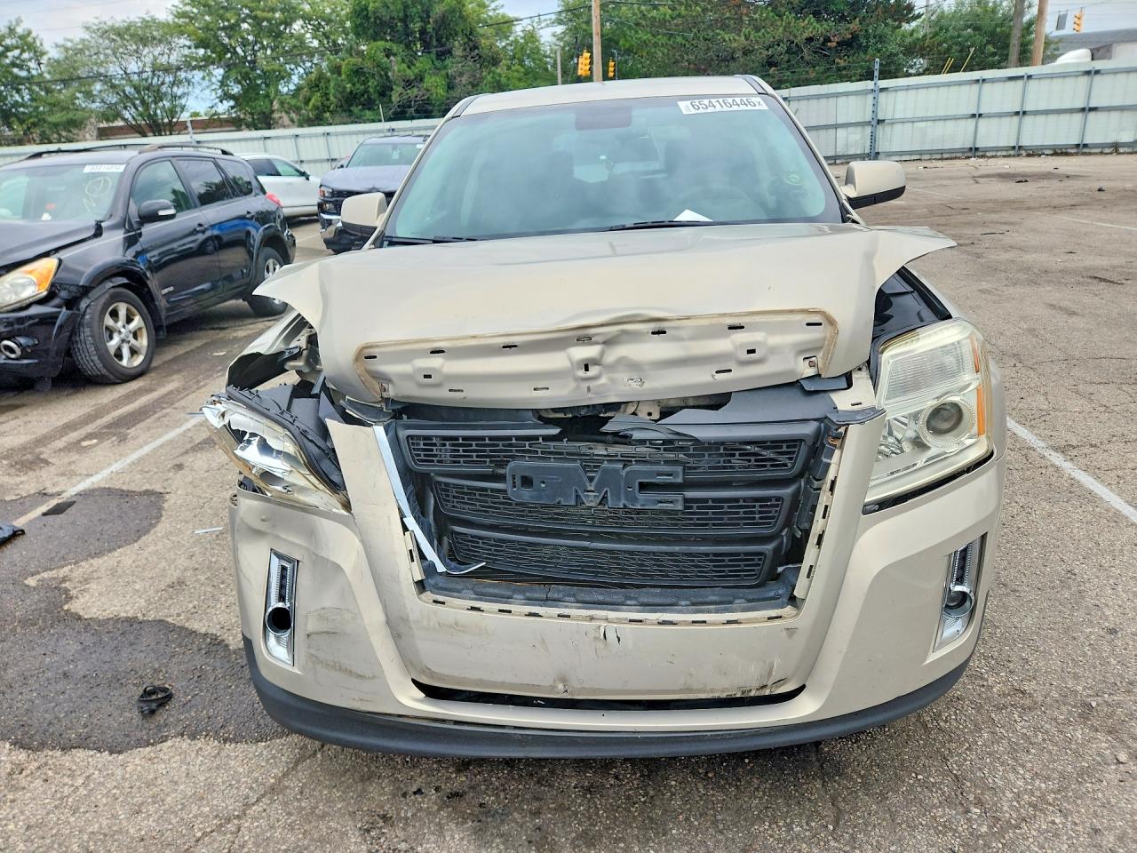 2012 Gmc Terrain Sle Beige vin: 2GKALMEK7C6314404