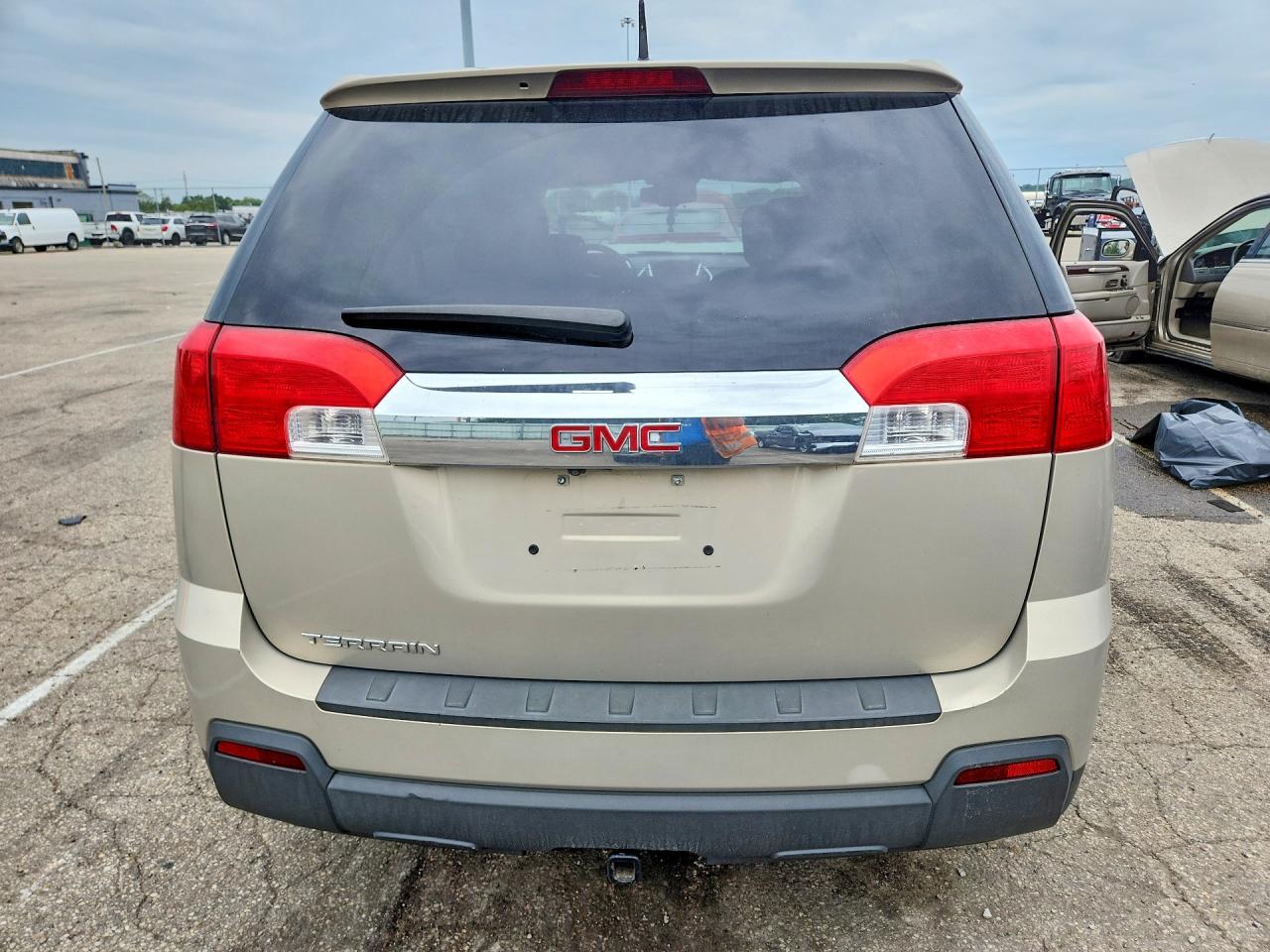 2012 Gmc Terrain Sle Beige vin: 2GKALMEK7C6314404