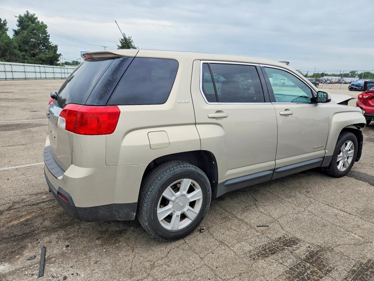 2012 Gmc Terrain Sle Beige vin: 2GKALMEK7C6314404