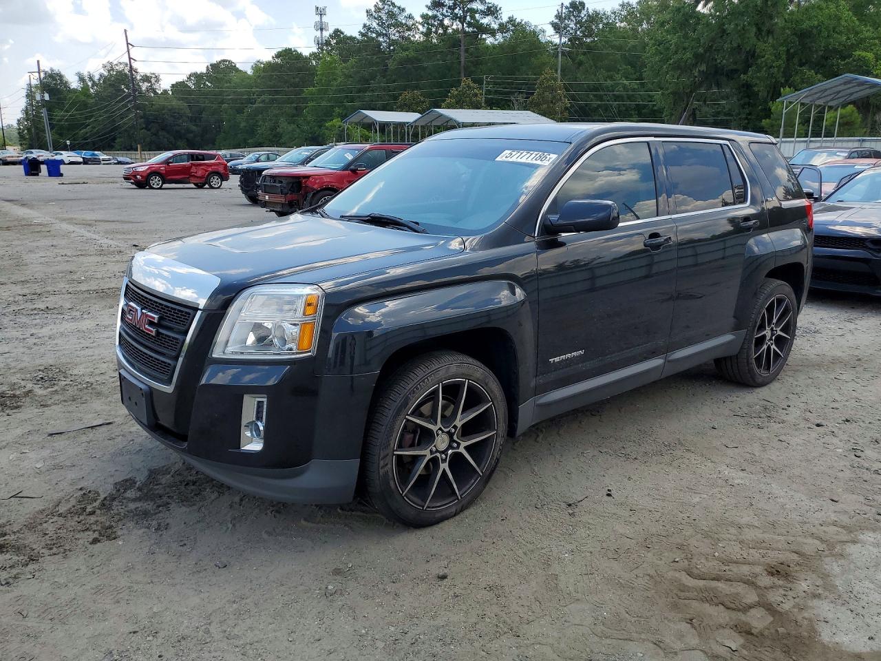 2012 Gmc Terrain Sle Black vin: 2GKALMEK7C6368981