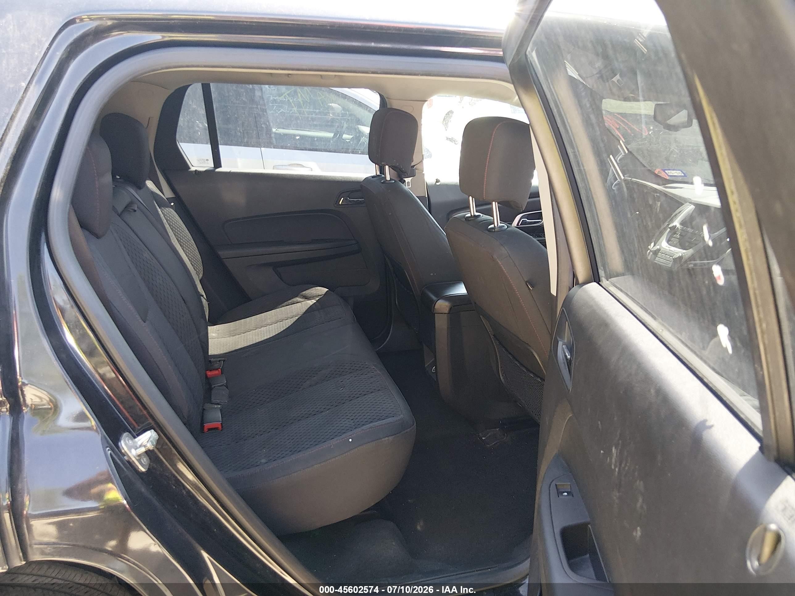 2013 Gmc Terrain Sle-1 Black vin: 2GKALMEK7D6179748