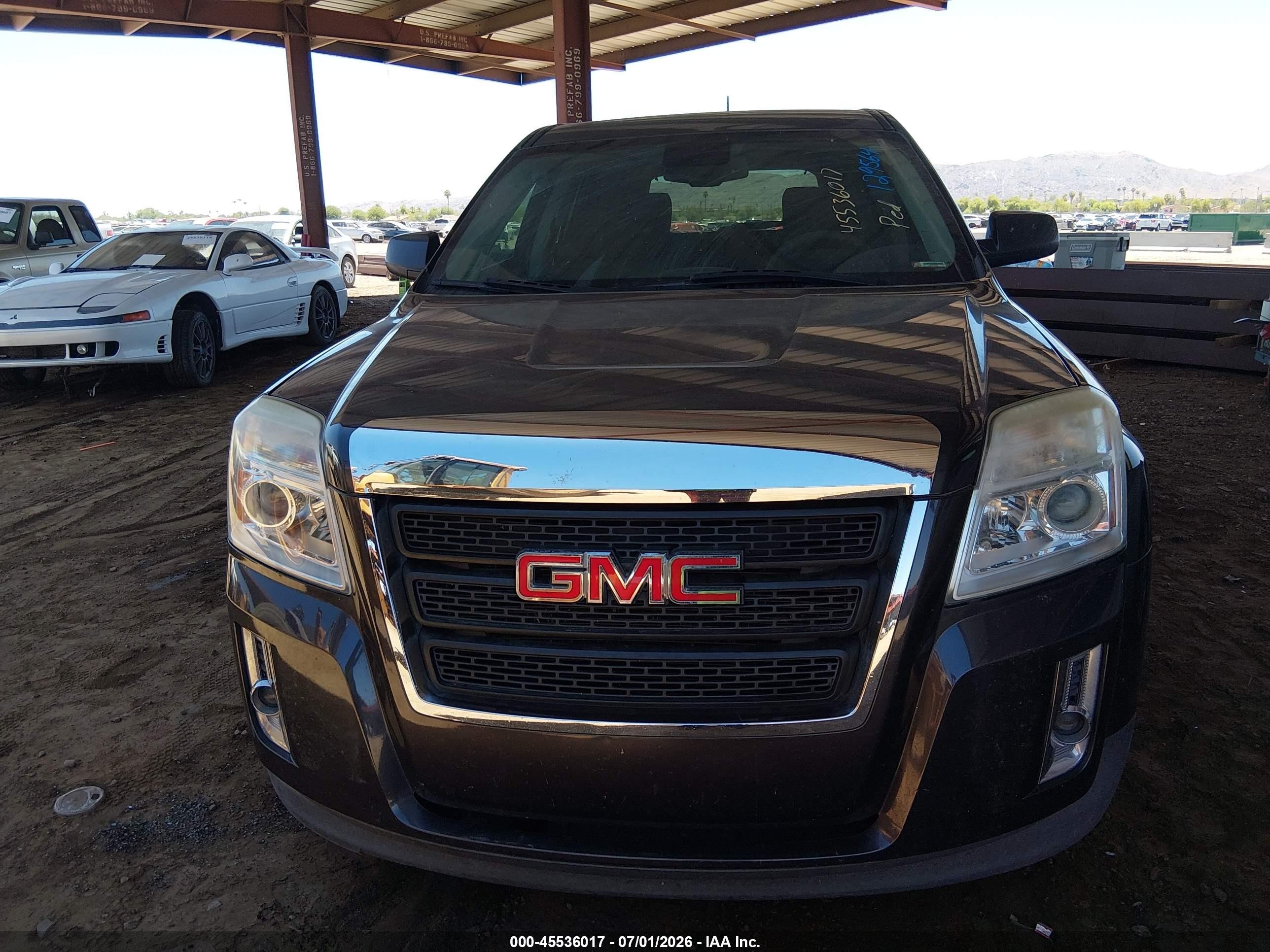 2013 Gmc Terrain Sle-1 Gray vin: 2GKALMEK7D6266789