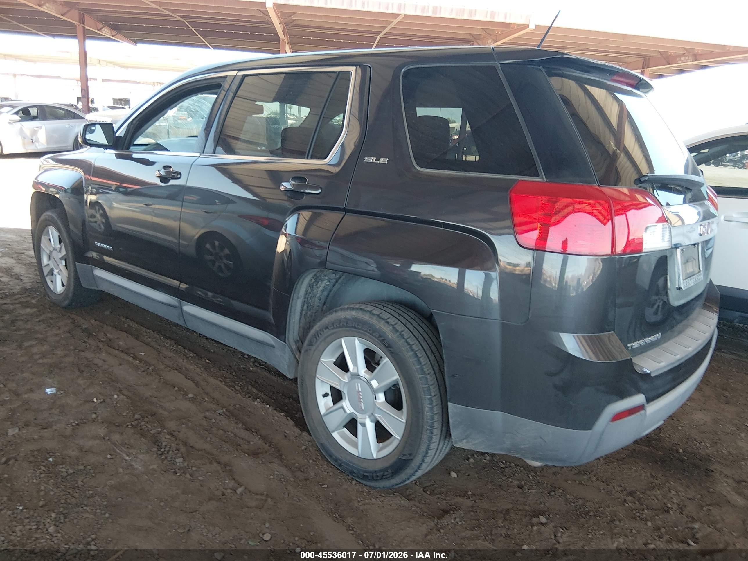 2013 Gmc Terrain Sle-1 Gray vin: 2GKALMEK7D6266789