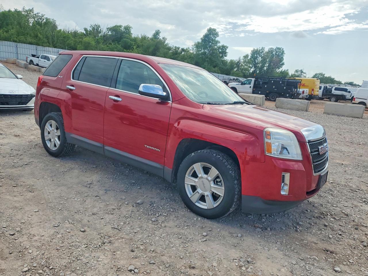 2013 Gmc Terrain Sle Red vin: 2GKALMEK7D6358470