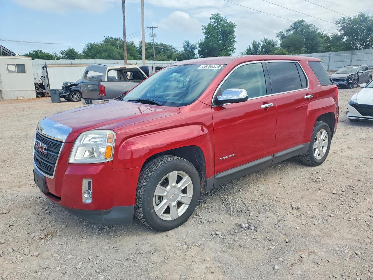 2013 Gmc Terrain Sle Red vin: 2GKALMEK7D6358470