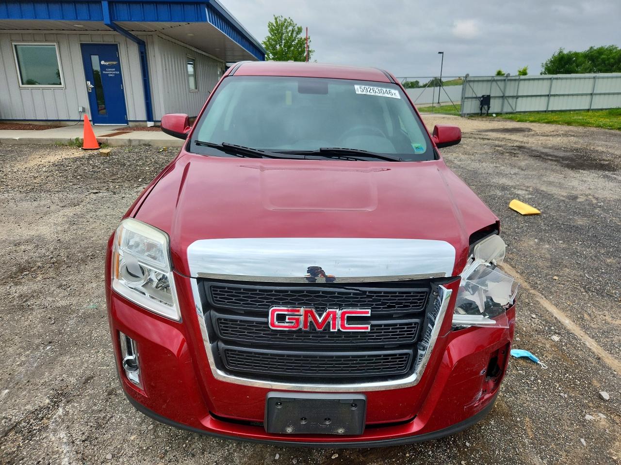 2013 Gmc Terrain Sle Red vin: 2GKALMEK7D6369078