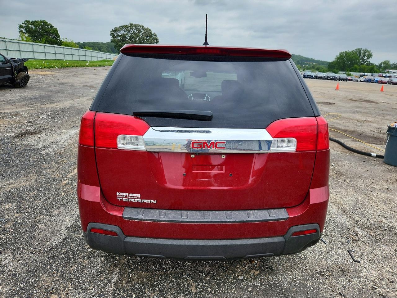 2013 Gmc Terrain Sle Red vin: 2GKALMEK7D6369078