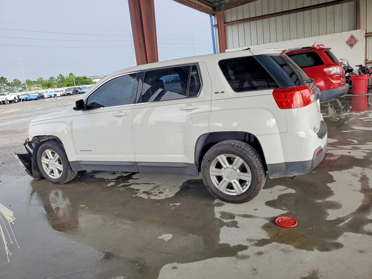 2014 Gmc Terrain Sle Белый vin: 2GKALMEK7E6125190
