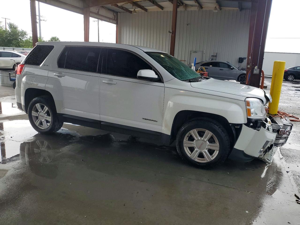 2014 Gmc Terrain Sle Белый vin: 2GKALMEK7E6125190