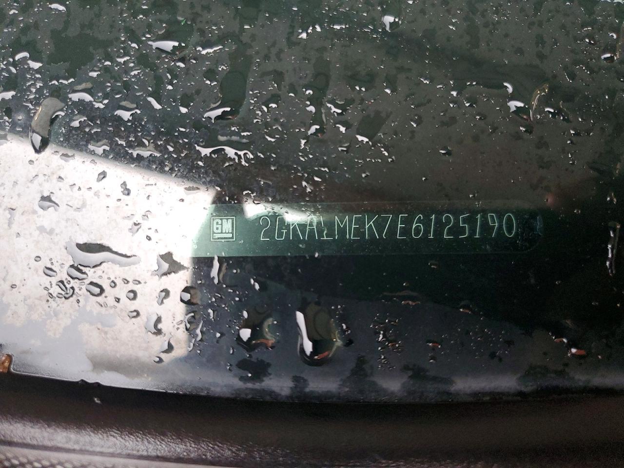 2014 Gmc Terrain Sle Белый vin: 2GKALMEK7E6125190
