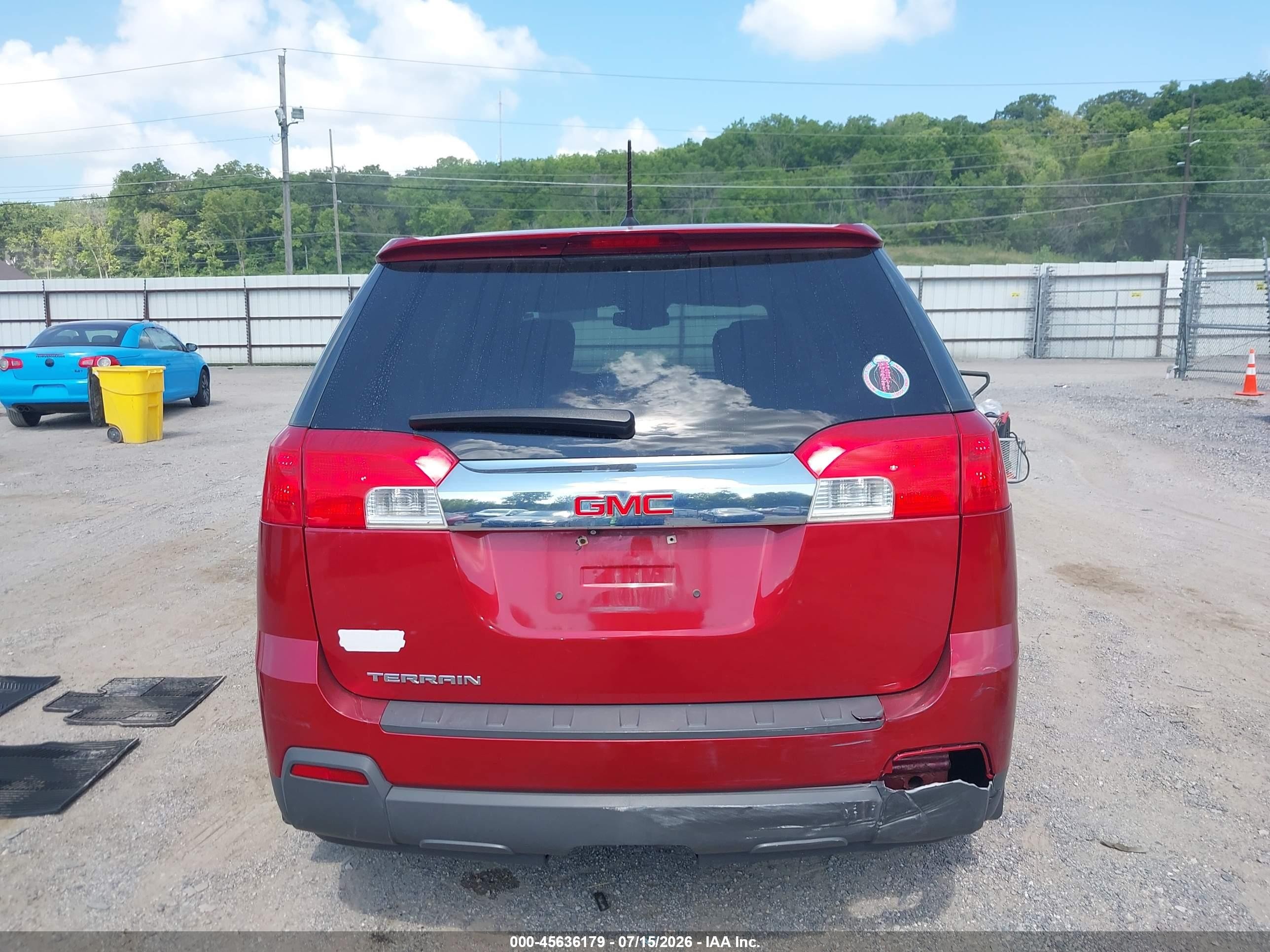 2014 Gmc Terrain Sle-1 Tan vin: 2GKALMEK7E6139056