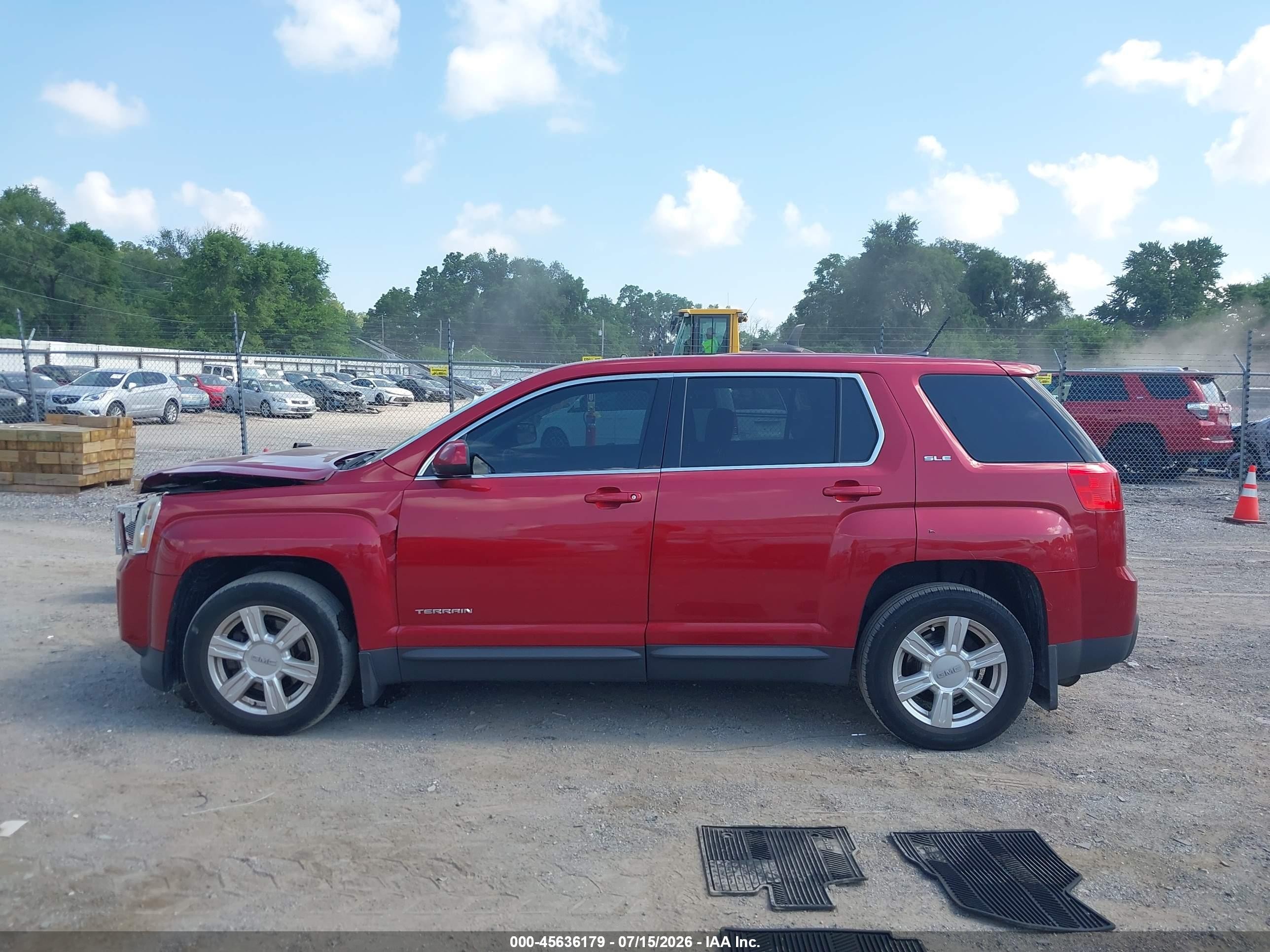 2014 Gmc Terrain Sle-1 Tan vin: 2GKALMEK7E6139056