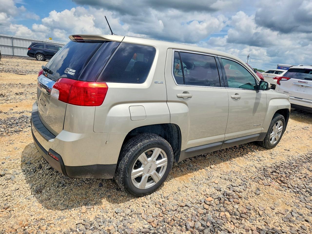 2014 Gmc Terrain Sle Silver vin: 2GKALMEK7E6210756