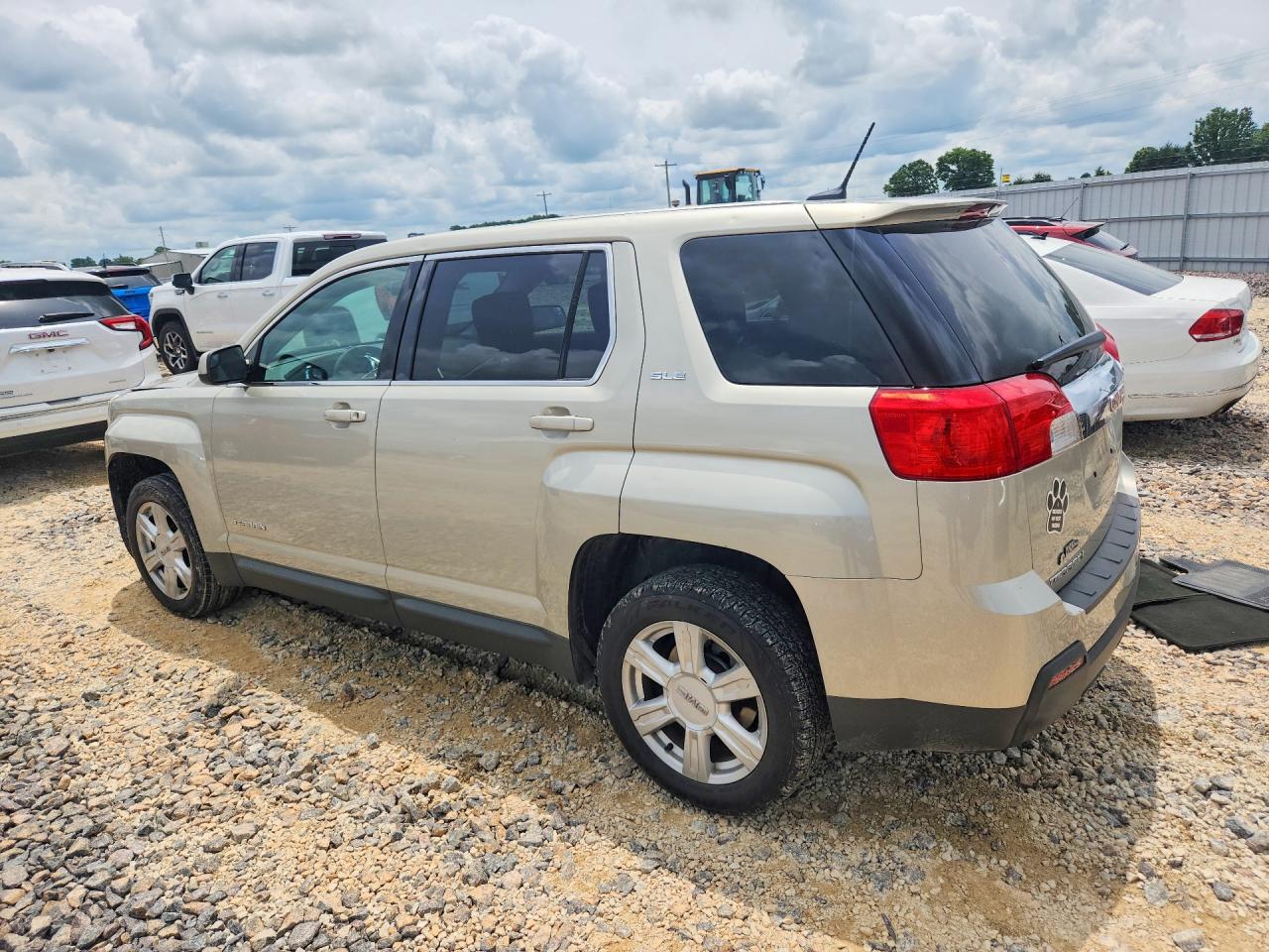 2014 Gmc Terrain Sle Silver vin: 2GKALMEK7E6210756