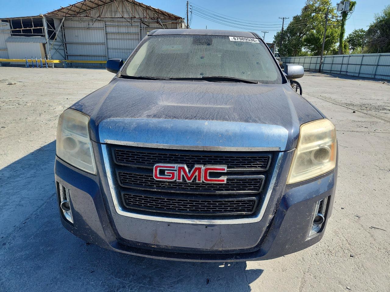 2014 Gmc Terrain Sle Blue vin: 2GKALMEK7E6224270