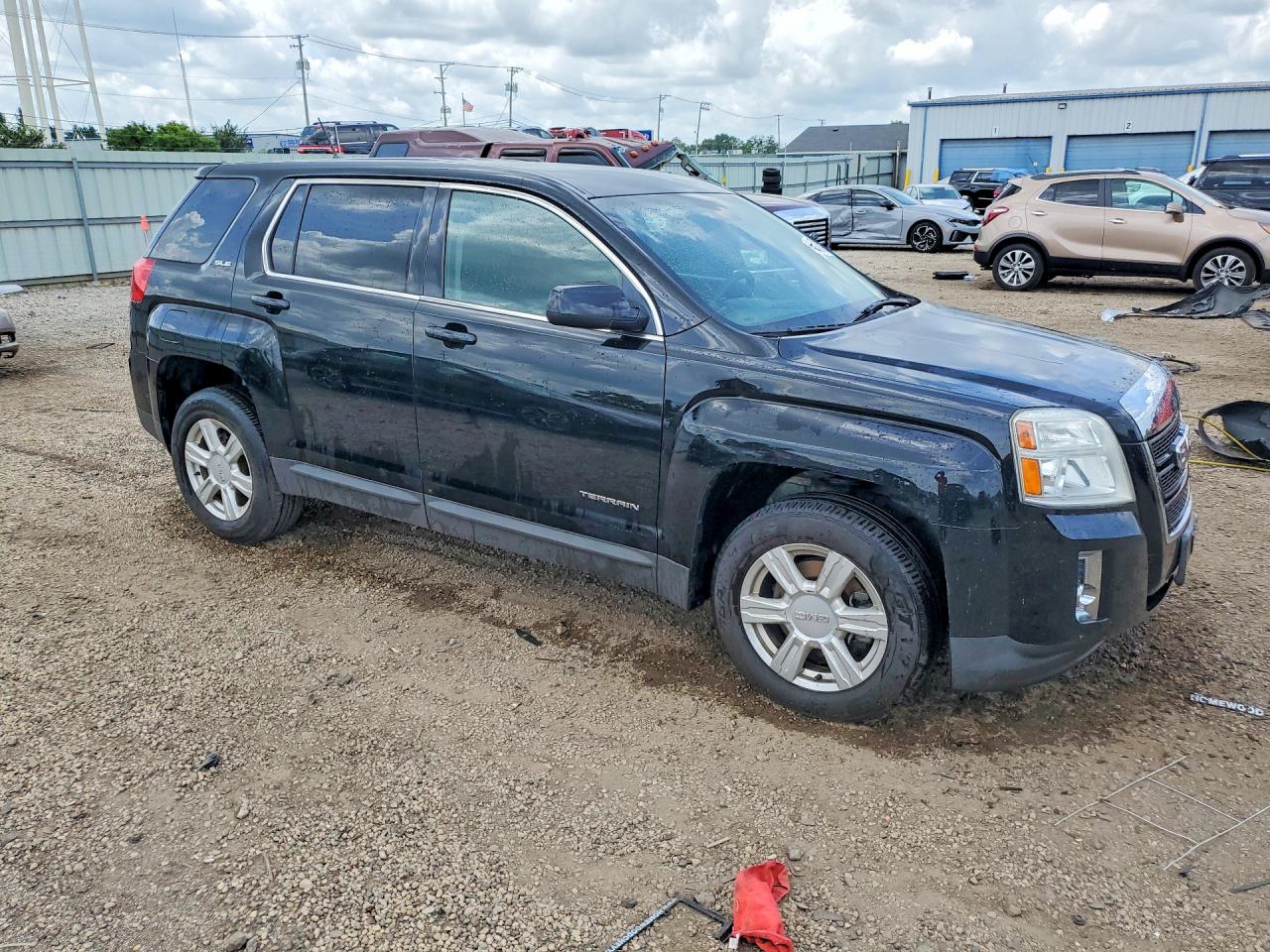 2014 Gmc Terrain Sle Black vin: 2GKALMEK7E6320951