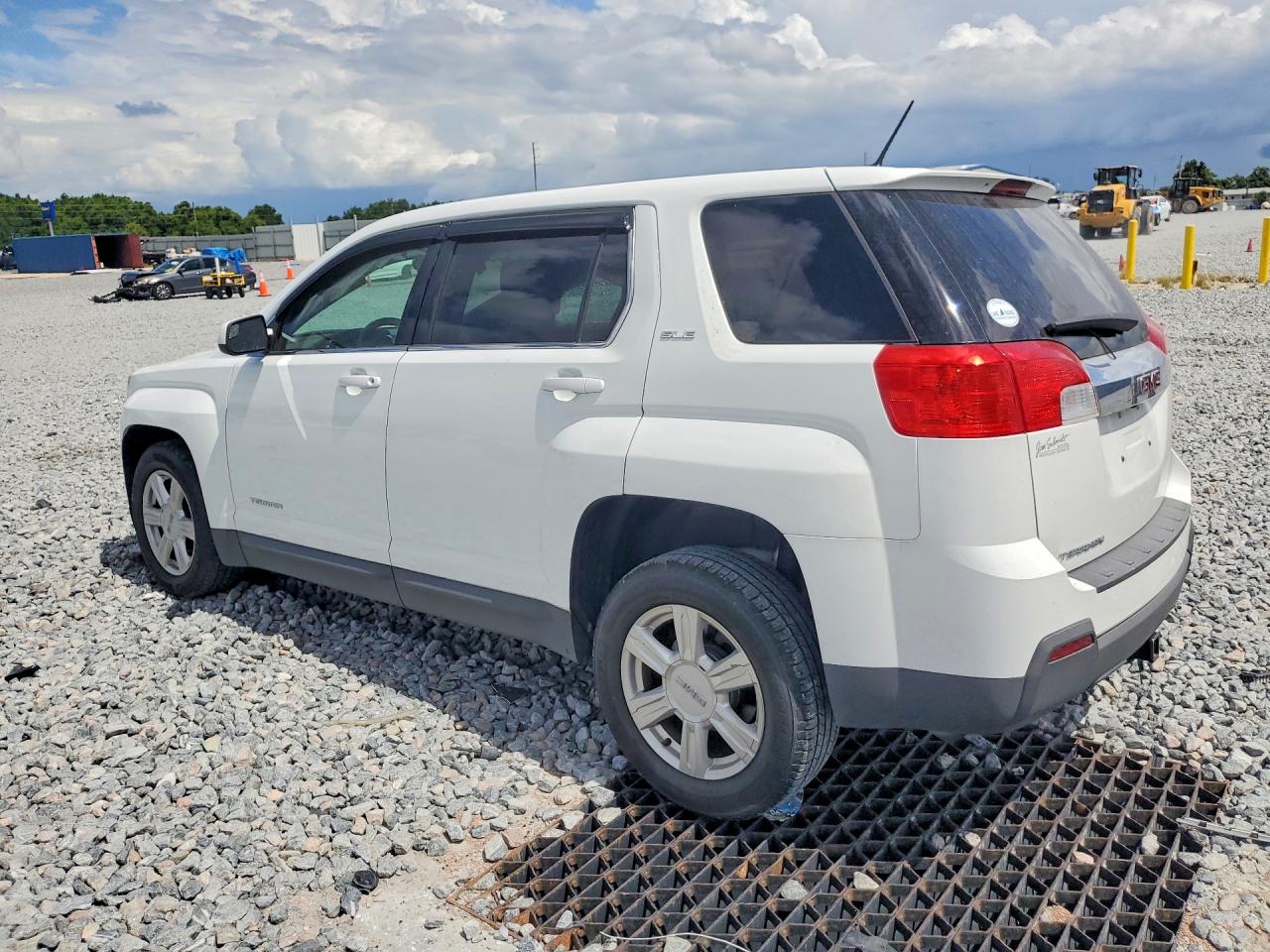 2014 Gmc Terrain Sle White vin: 2GKALMEK7E6378591