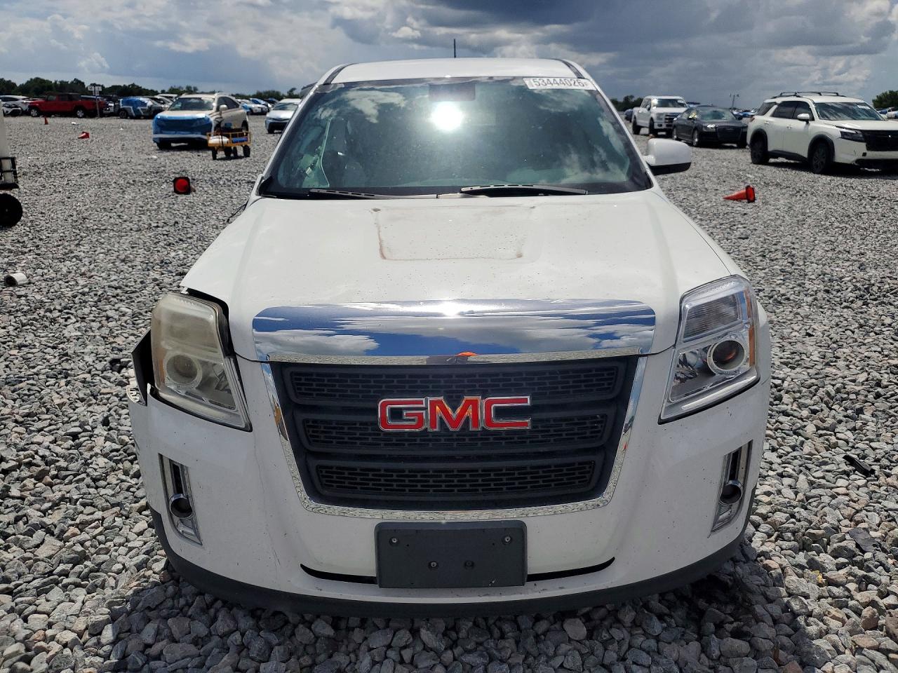 2014 Gmc Terrain Sle White vin: 2GKALMEK7E6378591