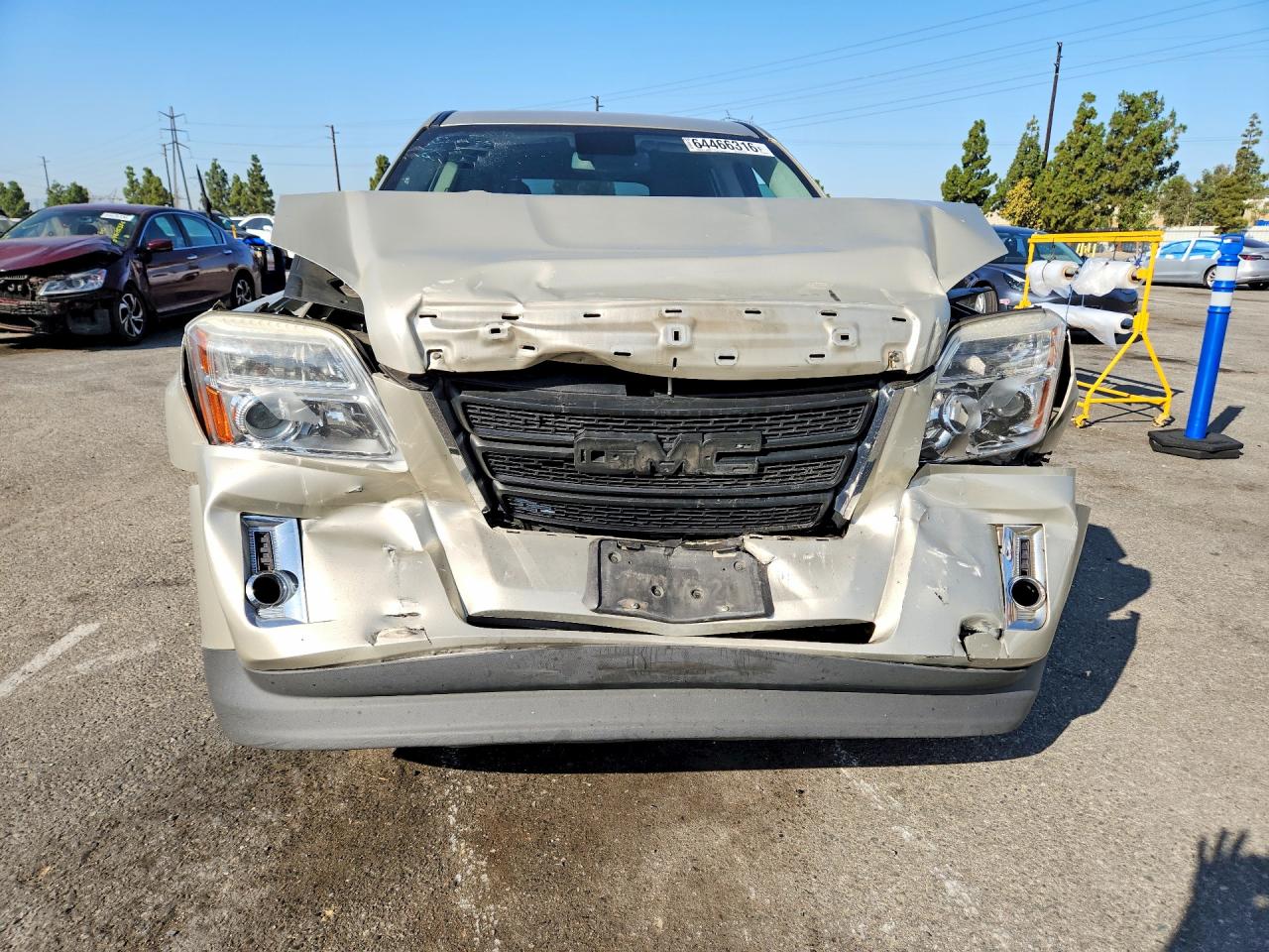 2015 Gmc Terrain Sle Tan vin: 2GKALMEK7F6119150
