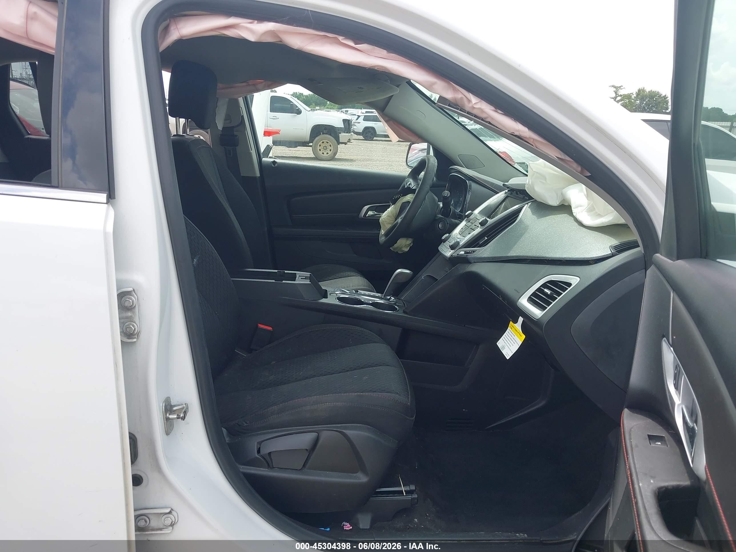2015 Gmc Terrain Sle-1 White vin: 2GKALMEK7F6162712