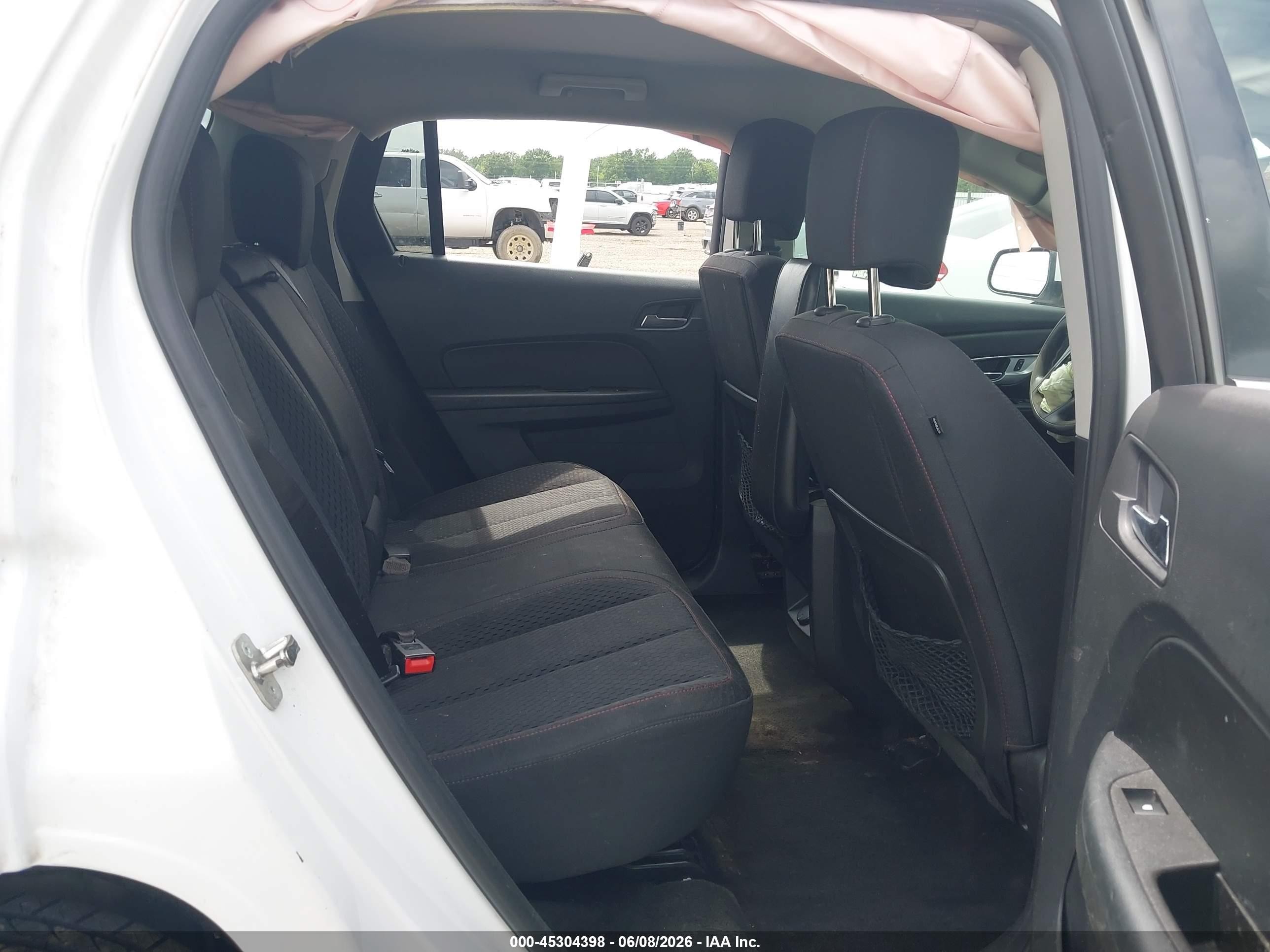 2015 Gmc Terrain Sle-1 White vin: 2GKALMEK7F6162712