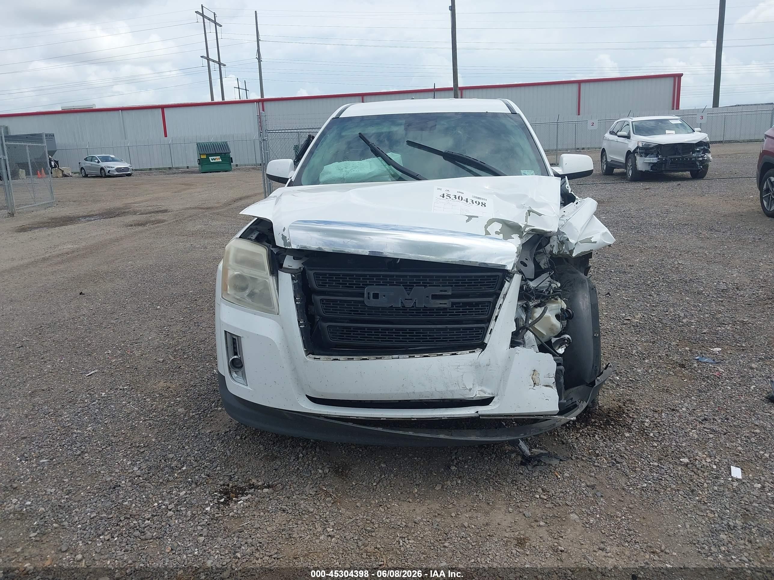 2015 Gmc Terrain Sle-1 White vin: 2GKALMEK7F6162712