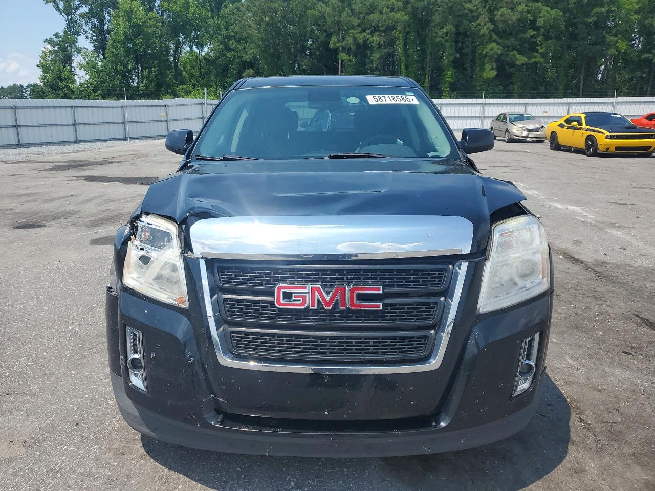 2015 Gmc Terrain Sle Black vin: 2GKALMEK7F6191658