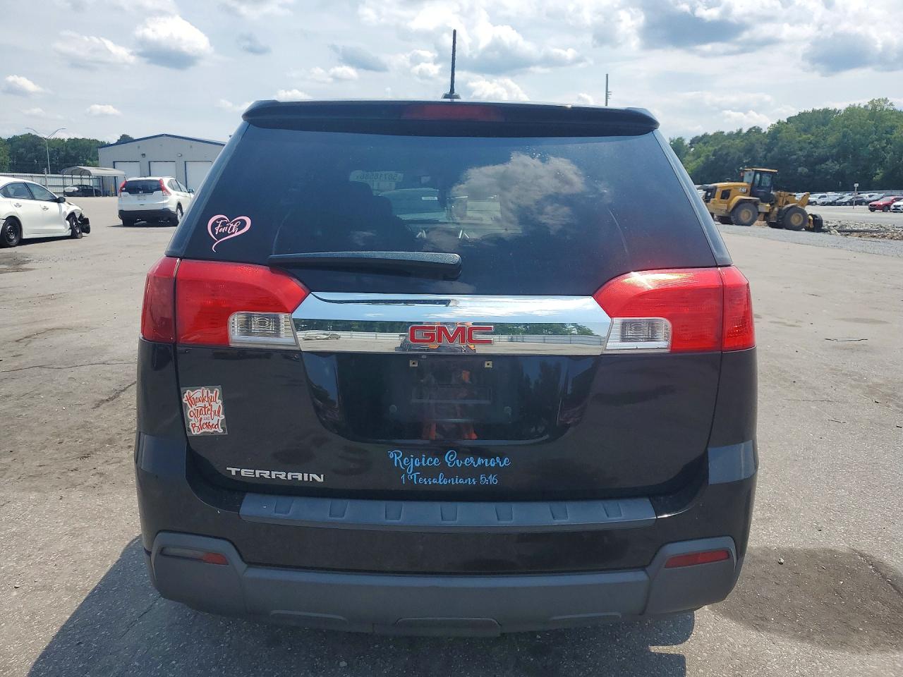 2015 Gmc Terrain Sle Black vin: 2GKALMEK7F6191658