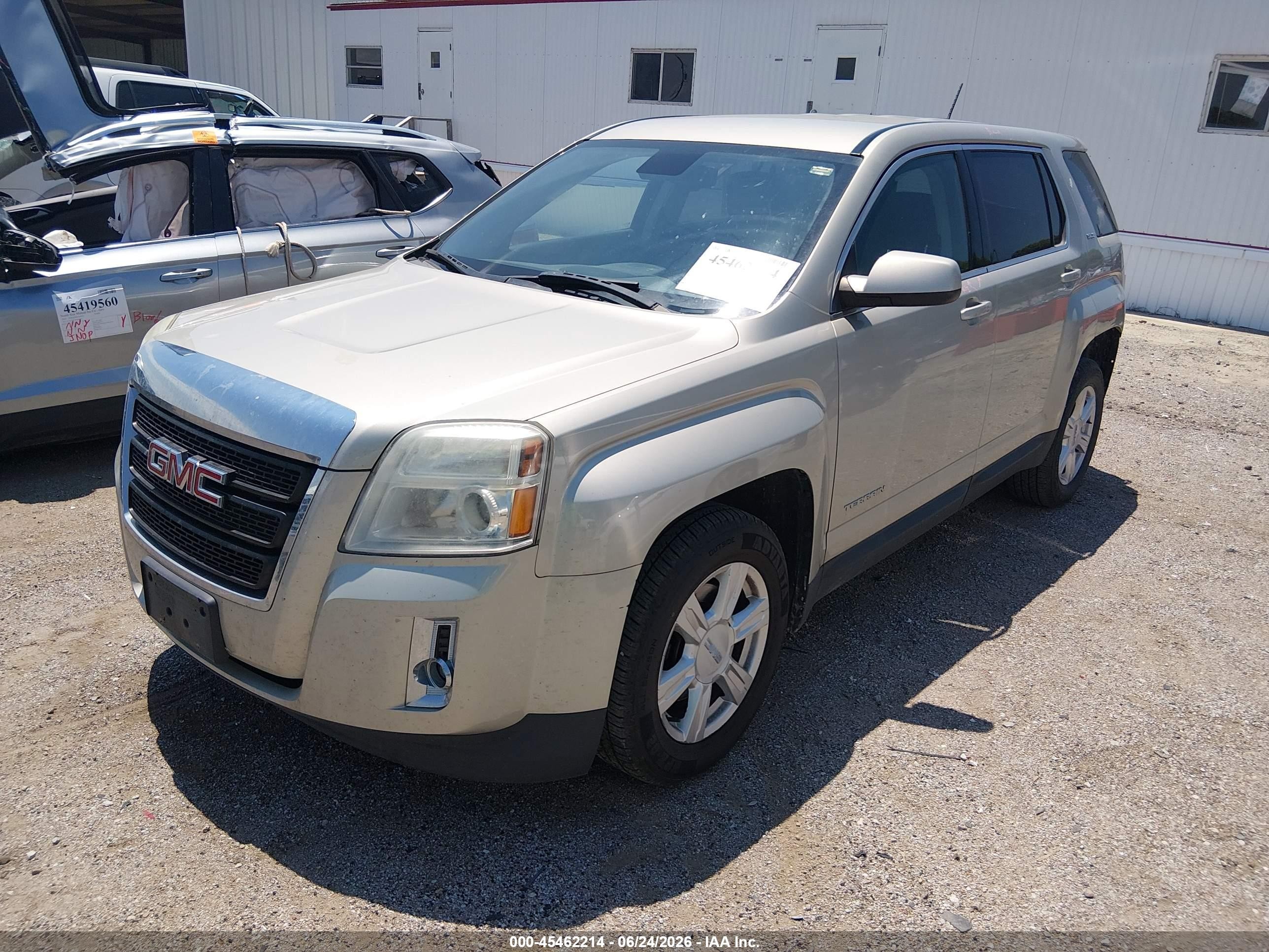 2015 Gmc Terrain Sle-1 Silver vin: 2GKALMEK7F6196231