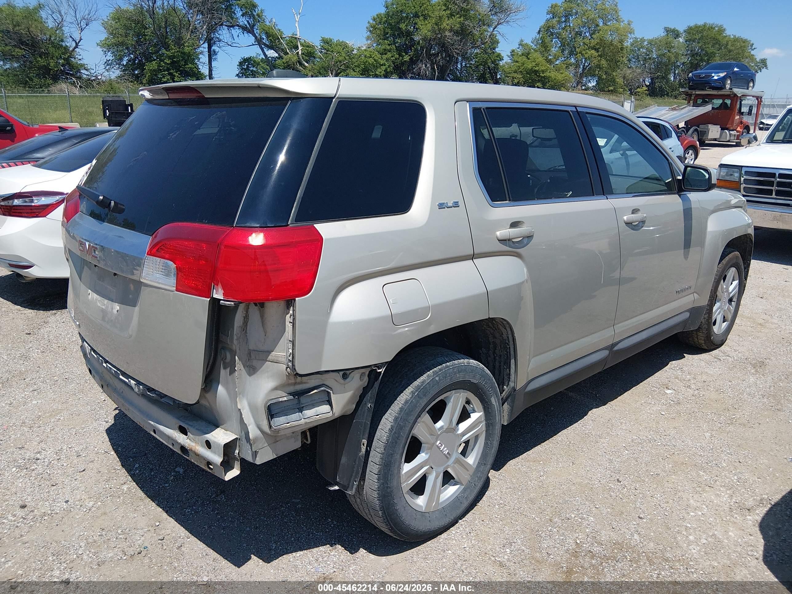 2015 Gmc Terrain Sle-1 Silver vin: 2GKALMEK7F6196231