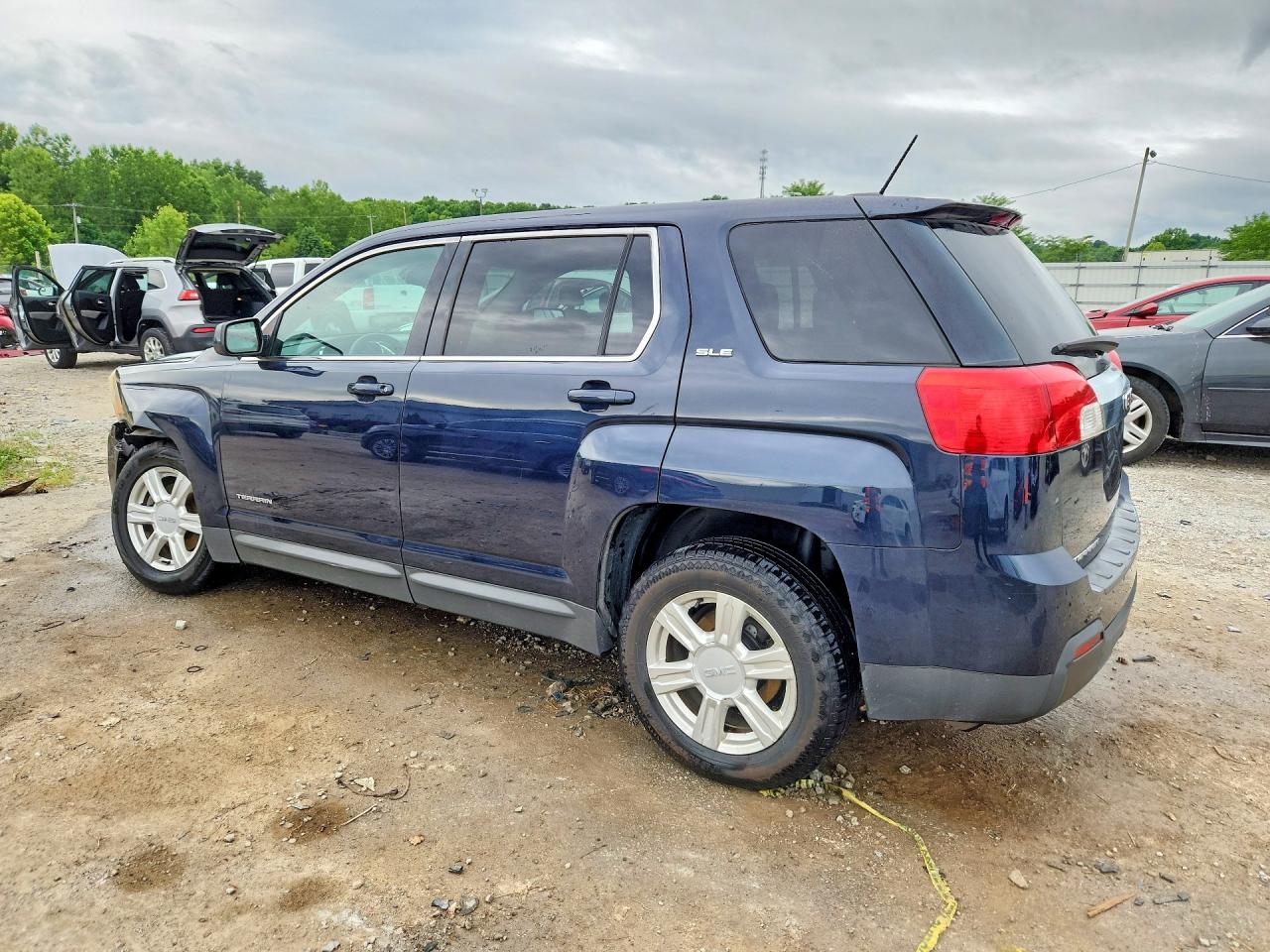 2015 Gmc Terrain Sle Charcoal vin: 2GKALMEK7F6235383
