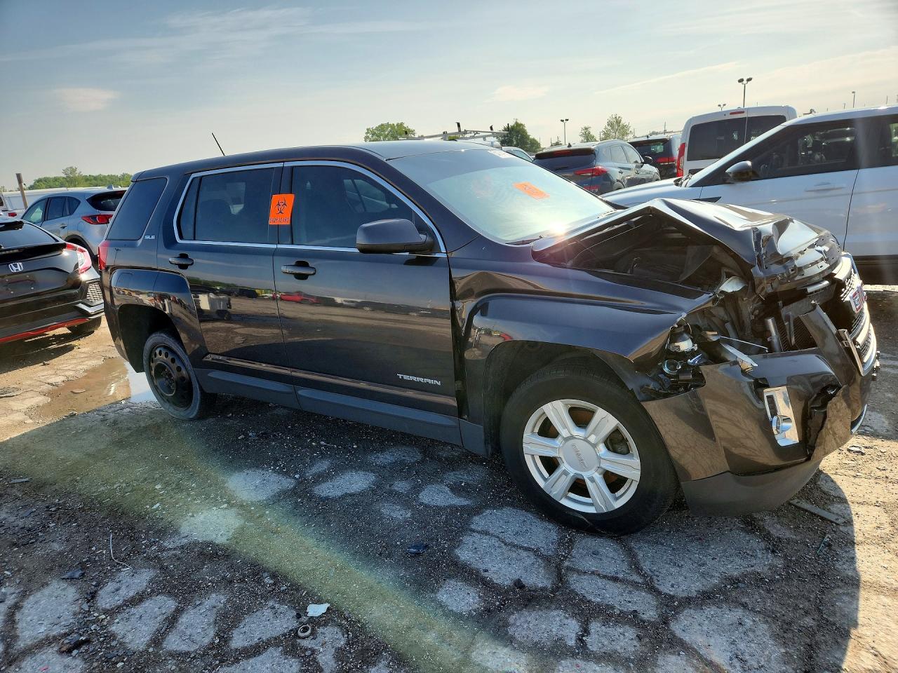 2015 Gmc Terrain Sle Black vin: 2GKALMEK7F6330199