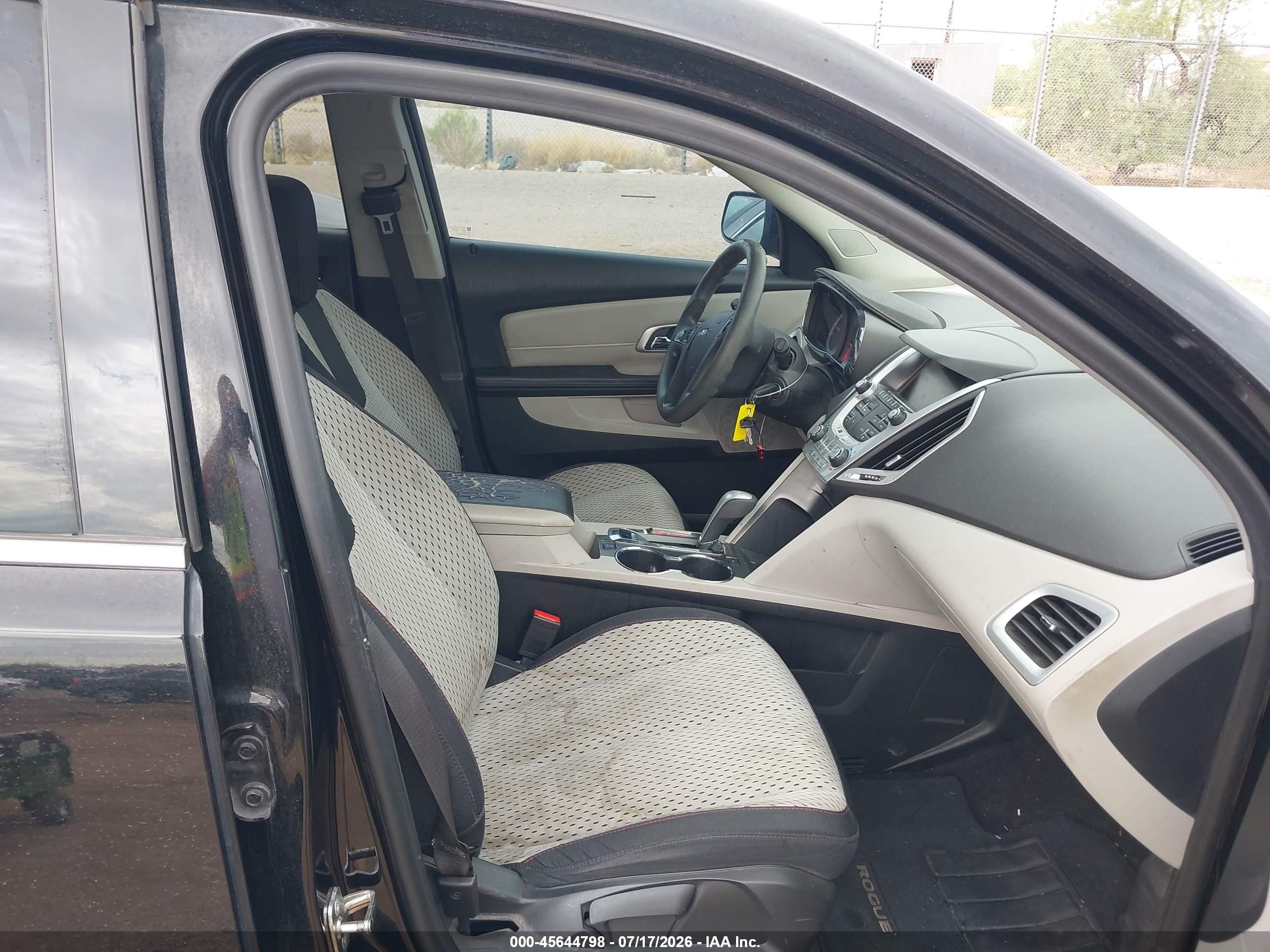 2015 Gmc Terrain Sle-1 Black vin: 2GKALMEK7F6365602
