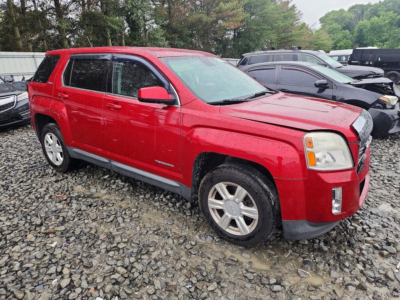 2015 Gmc Terrain Sle Red vin: 2GKALMEK7F6380648