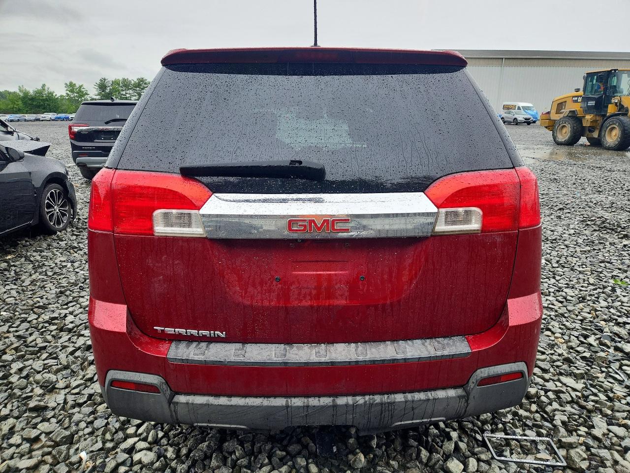 2015 Gmc Terrain Sle Red vin: 2GKALMEK7F6380648