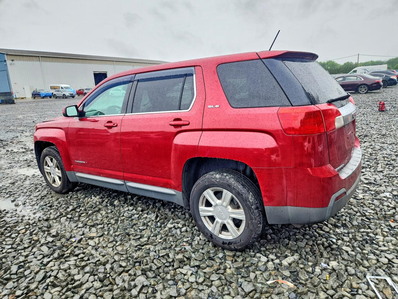 2015 Gmc Terrain Sle Red vin: 2GKALMEK7F6380648