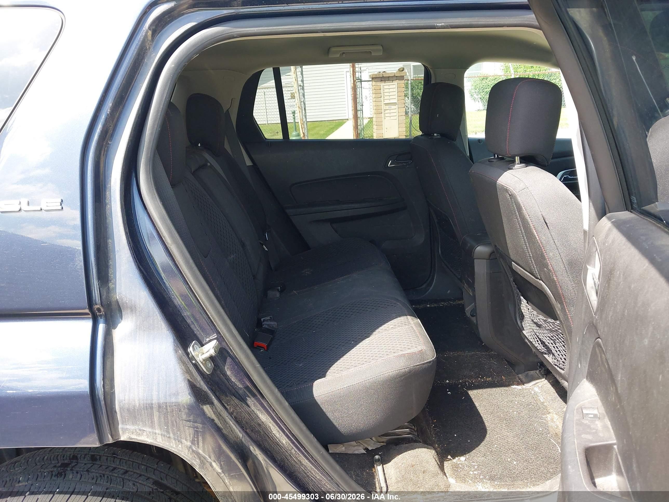 2015 Gmc Terrain Sle-1 Blue vin: 2GKALMEK7F6398714
