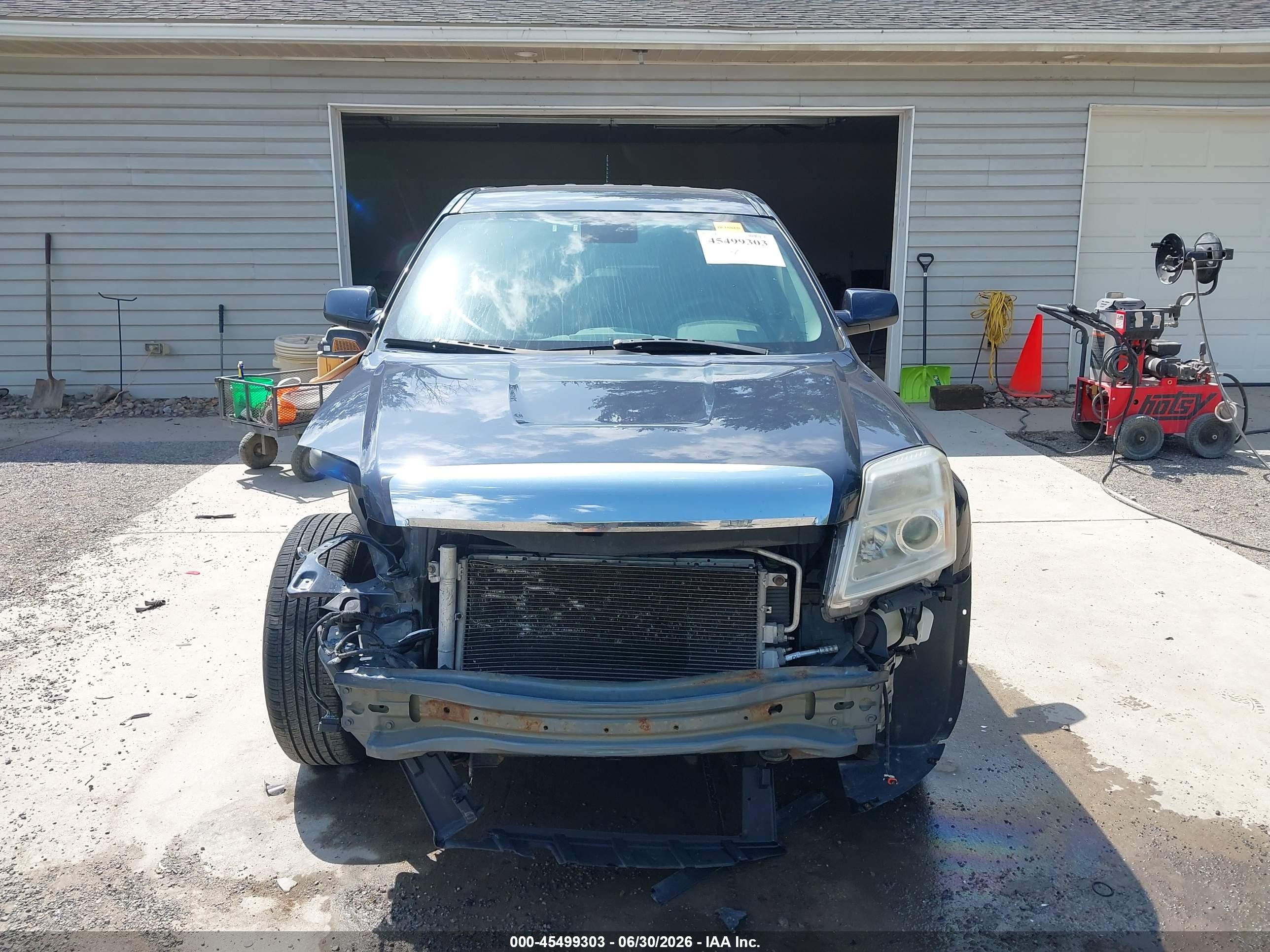 2015 Gmc Terrain Sle-1 Blue vin: 2GKALMEK7F6398714