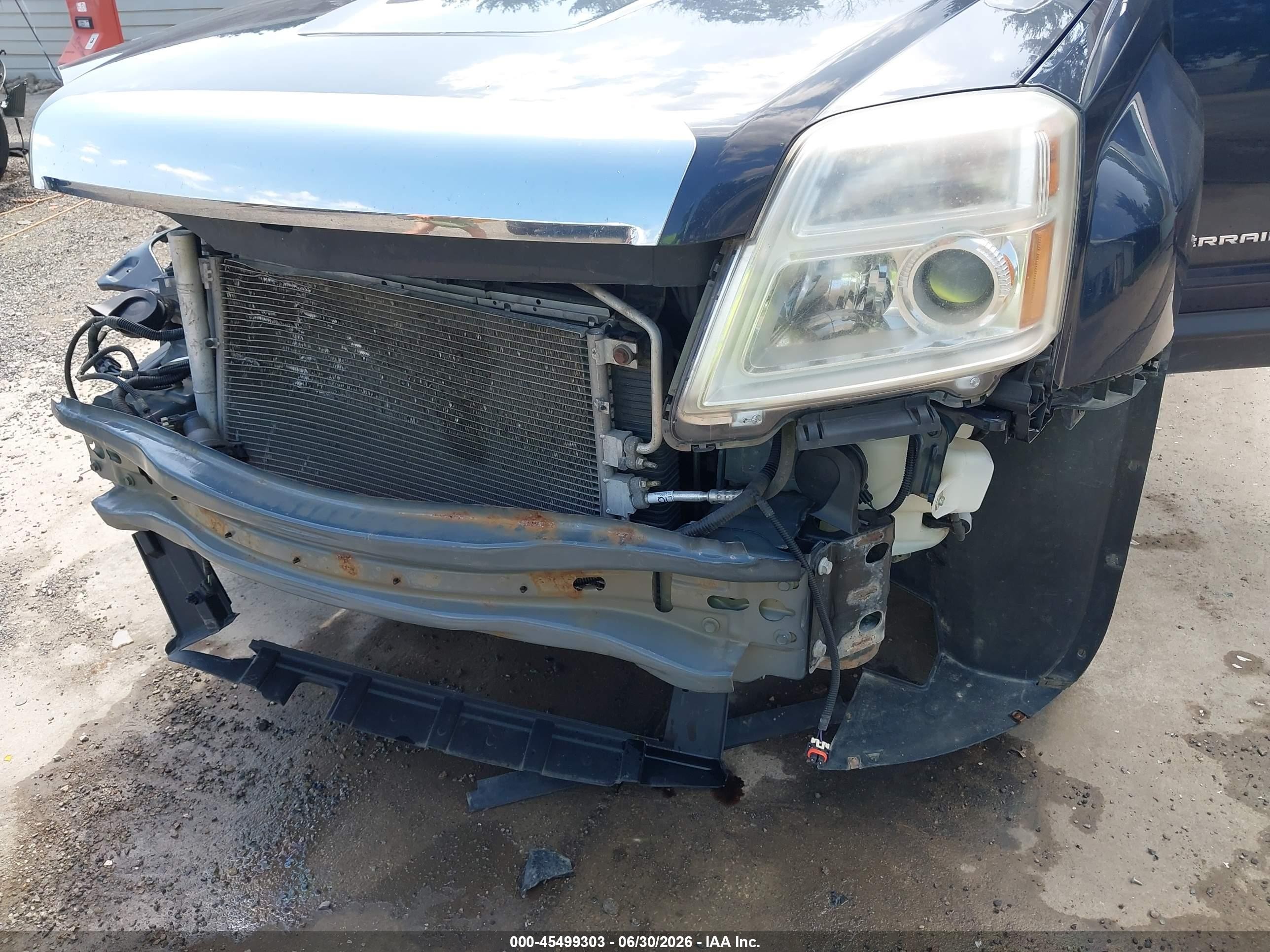 2015 Gmc Terrain Sle-1 Blue vin: 2GKALMEK7F6398714